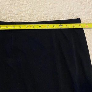 Misook Black Knit Skirt M